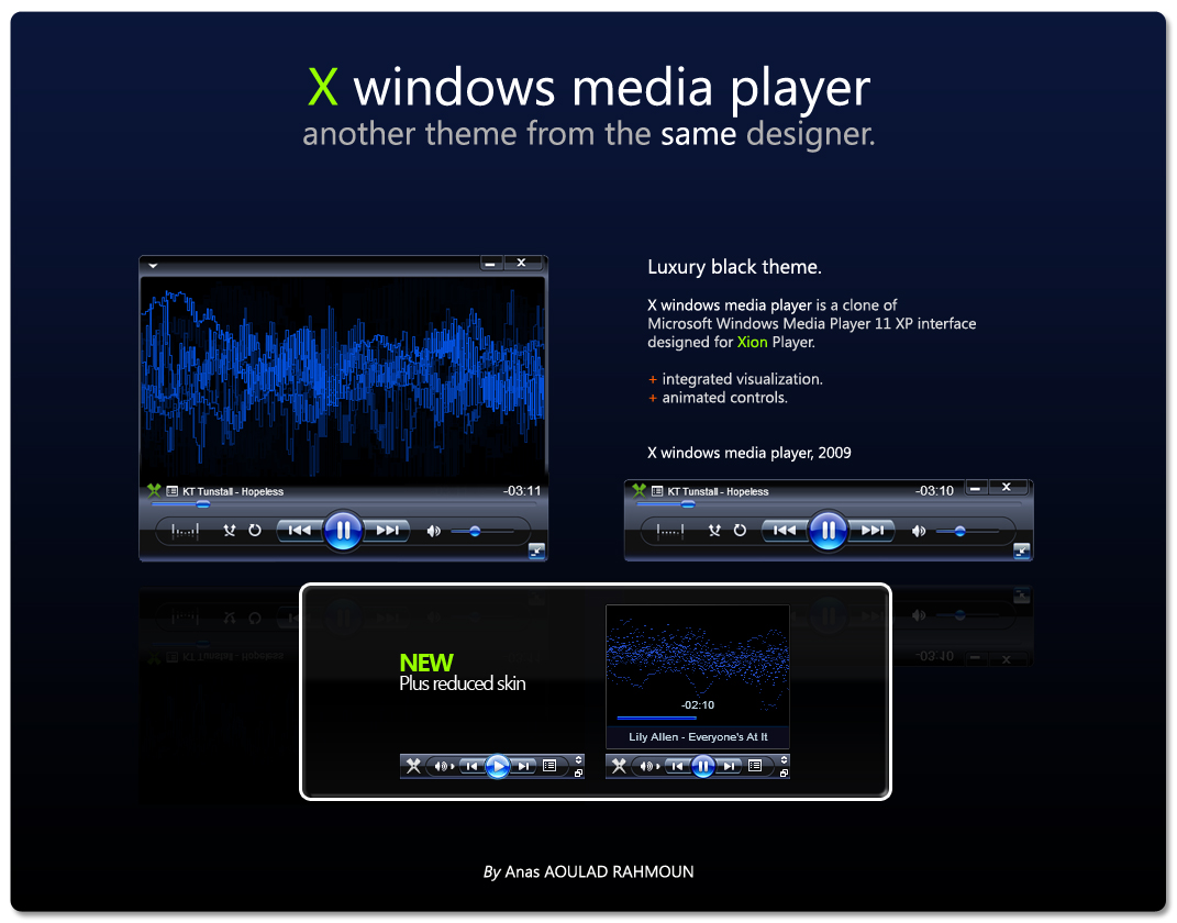 X windows media player